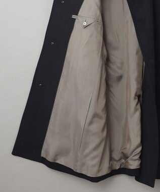 GOTAIRIKU ウールカシミヤビーバー_ステンカラー ネイビー系8