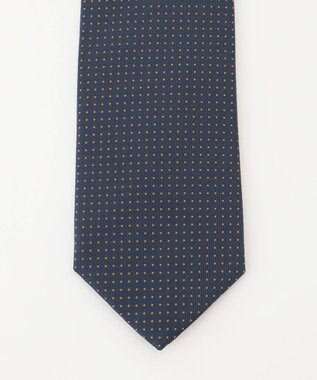 KASHIYAMA KASHIYAMAオリジナル【JAPAN MADE】ドットネクタイ オレンジ