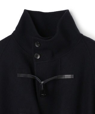 uncrave メルトンリバー ミドルダッフルコート ブラック