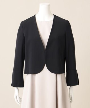 23区 【APPLAUDIR】ダブルクロス ジャケット ブラック系