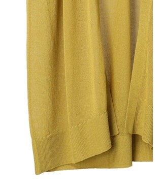 Green Parks 接触冷感ロング丈カーデ Yellow