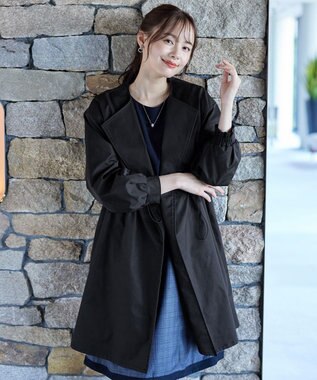 Tiaclasse L 着流しパフスリーブコート