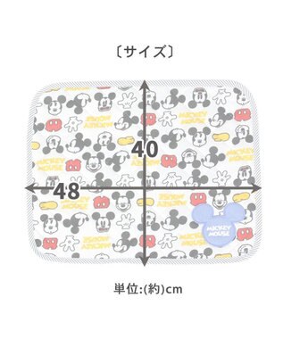 PET PARADISE 犬 クール マット 冷感 ディズニー ミッキーマウス 柔らか アイコン柄クールマット (48×40cm) 接触冷感 ひんやり ペット 水色