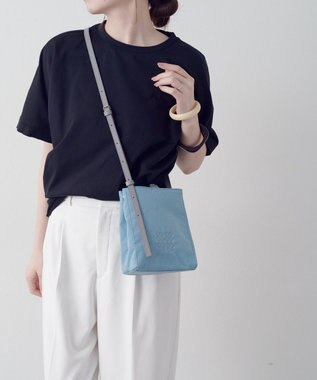 russet ナイロンミニショルダーバッグ(Z-235) L.Blue