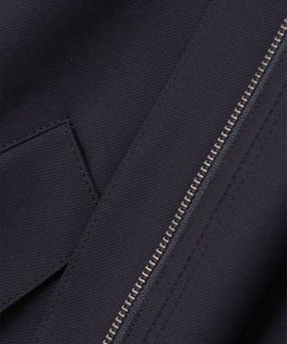 ICB ボンディングツイル スリーブレスアウター ネイビー系