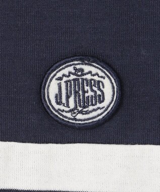 J.PRESS KIDS 【140-170cm】 ボーダービックシルエットＴシャツ ネイビー