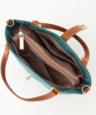 LA BAGAGERIE ひねり金具付きエレガンストート　SSサイズ グリーン