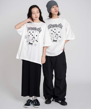 WEGO 【ユニセックス着用ITEM/SMLサイズ/手洗い可】アソートグラフィックT 柄20