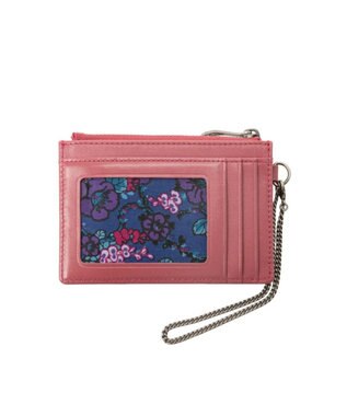 ANNA SUI ナーシャ ファスナー付パスケース ピンク
