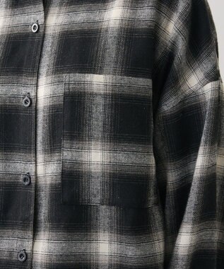 Green Parks ・ＥＬＥＮＣＡＲＥ　ＤＵＥ　２ｗａｙチェックビックシャツ Black