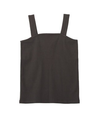 AMERICAN HOLIC 【抗菌防臭】スクエアベアタンクトップ Charcoal Gray