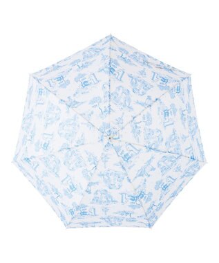 MOONBAT estaa 【耐風】長傘 ヴィレッジドット UV ペールスカイ