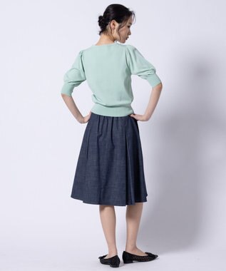 TOCCA 【UVカット・接触冷感】BALOON ニットプルオーバー ライトグリーン系