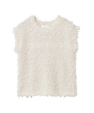 Green Parks ・ｓｗｉｎｇ　ｂｙ　チュールヤーンプルオーバー Ivory