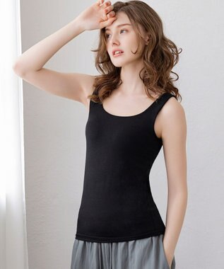BRADELIS New York 【BRADELIS FIT】デイリーコンフォートブラタンクトップ ブラック