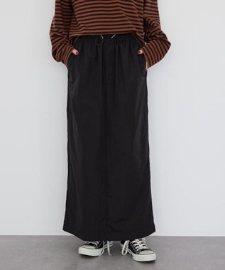 AMERICAN HOLIC ドローコードタイトスカート Black