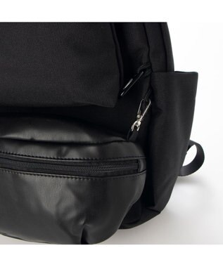 Y'SACCS 【イザック×MUMU】コーデュラエコメイド　マルチウェイバックパック ブラック