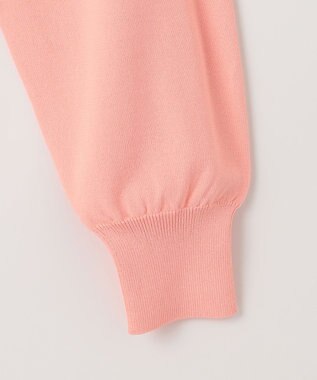 ANY SIS 【洗える】Ｖネック カーディガン サーモンピンク