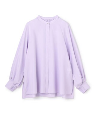 UNFILO L 【取り外し可能なボウタイ付き】2WAY ボウタイブラウス ラベンダー