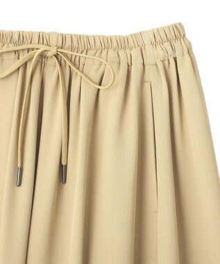 YECCA VECCA コクーンドレープワイドパンツ Beige