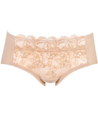 Wing ショーツ 【ときはなつブラ】 KB2172・KB2872とペア フリーカッティング(バック裾) はきこみ丈あさめ KF2472 ウイング／ワコール ベージュ