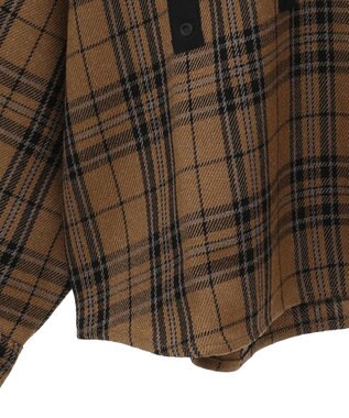 Green Parks ウエストタック２ＷＡＹシャツブルゾン Brown