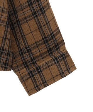 Green Parks ウエストタック２ＷＡＹシャツブルゾン Brown