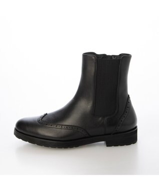 ing <ing>クラシカルサイドゴアブーツ ブラック