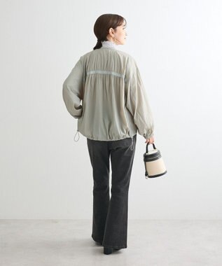 Green Parks Ｖネックドロストライトブルゾン Khaki