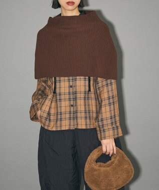 Green Parks ウエストタック２ＷＡＹシャツブルゾン Brown