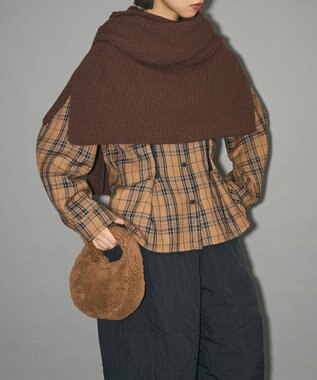 Green Parks ウエストタック２ＷＡＹシャツブルゾン Brown