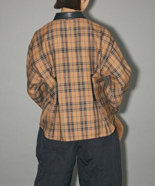 Green Parks ウエストタック２ＷＡＹシャツブルゾン Brown