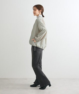 Green Parks Ｖネックドロストライトブルゾン Khaki