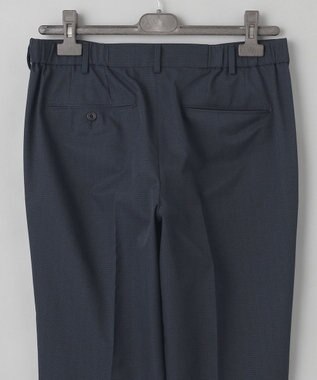 GOTAIRIKU 圧倒的清涼感・８つの機能美【接触冷感/通気性/軽量/撥水…等】クールドッツ セットアップパンツ_ヘリンボーンプリント（25年モデル） ネイビー_ヘリンボーン柄