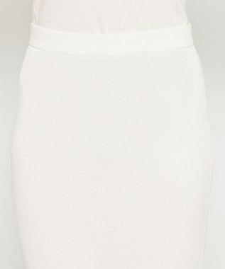 uncrave 【久慈暁子さん着用】シアーニット Iラインスカート オフ