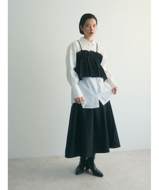 Green Parks armonia.ビスチェセットシャツチュニック Black