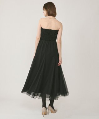 GRACE CONTINENTAL シャーリングベアドレス ブラック