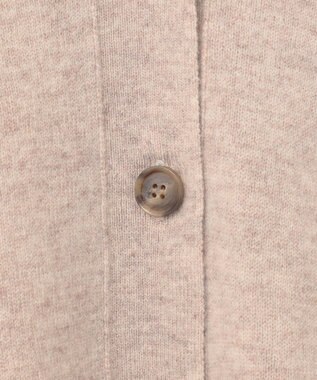 J.PRESS LADIES 【洗える】CASHMERE BLEND Vネック カーディガン ベージュ系