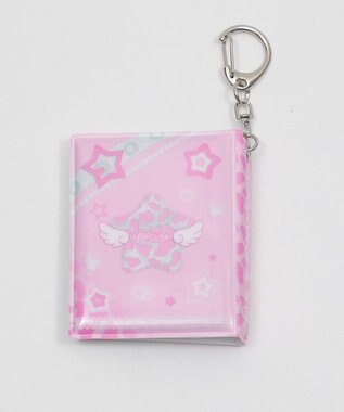 WEGO 【痛バ＆推し活グッズ】姫ギャルIDフォトアルバムキーホルダー ピンク