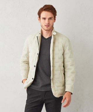 JOSEPH ABBOUD 【インナーダウンとしても対応可】ポケッタブル２WAYストレッチダウン ブルゾン アイボリー系