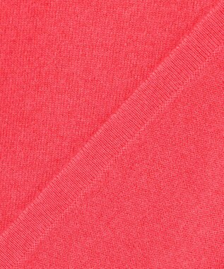 23区 【洗える】ピュアカシミヤ フレア ニット オレンジ系