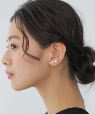 組曲 アシンメトリービジュー イヤリング