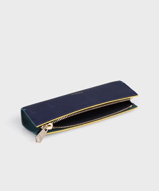 Paul Smith カラードエッジ ペンケース ネイビー