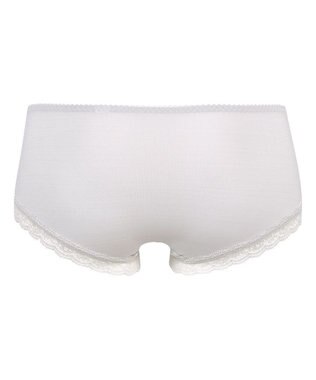 WACOAL ショーツ ボーイレングス 【リボンブラ】 BRB413とペア はきこみ丈あさめ やわらかく伸びる素材（バック） レディース PRA613 /ワコール グレー