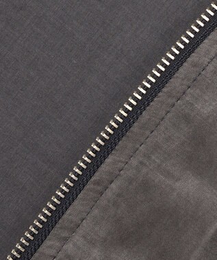 J.PRESS MEN 【J.PRESS ORIGINALS】Bleach Viscose Cotton Satin Flight Jacket / Japan Made グレー系