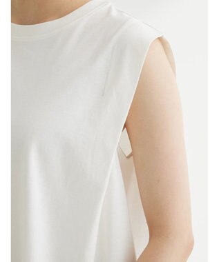 Green Parks ・ＳＵＧＡＲ　ＳＰＯＯＮ　ショルダータックフレンチＴシャツ Off White