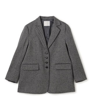 UNFILO リングツイード ジャケット ブラック