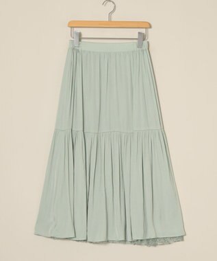 ONWARD Reuse Park 【any SiS】スカート春夏 グリーン