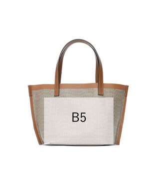 PELLE BORSA スモールトート Grise グリーズ 9112 キャメル