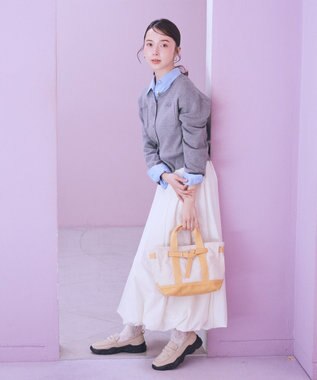 earth music&ecology バルーンスカート Ivory